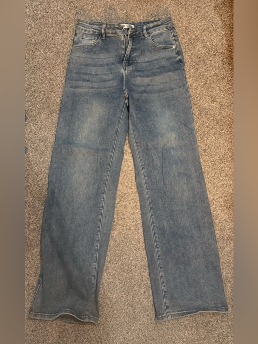 KATCHME wide leg Blue Denim Jeans